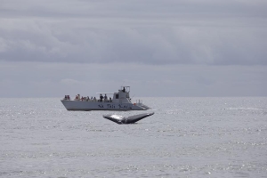 Amazing Video of Humpback Whales Surrounding our Boat on the Napali Coast