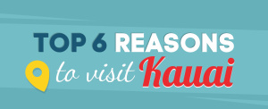 Top 6 reasons to visit Kauai (Infographic)