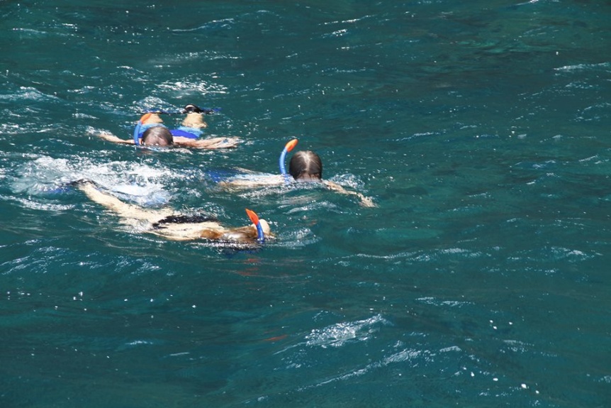 Snorkeling in Kauai