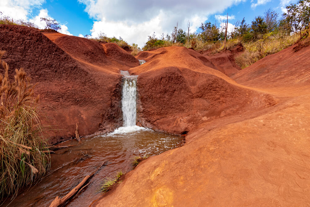 Kauai’s Red Dirt Waterfall