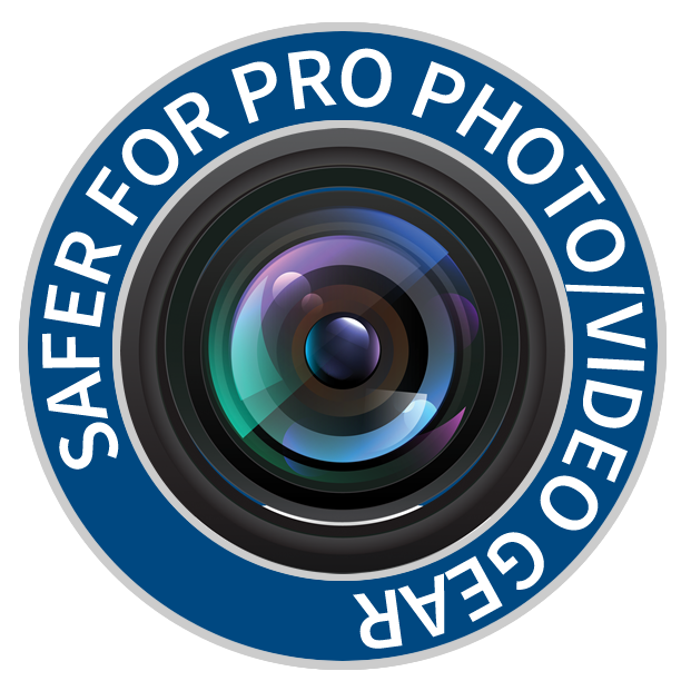 Safer for pro photo/video gear
