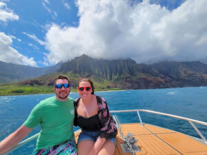 The Honeymooner’s Itinerary: A Day on Kauai’s Na Pali Coast by Catamaran